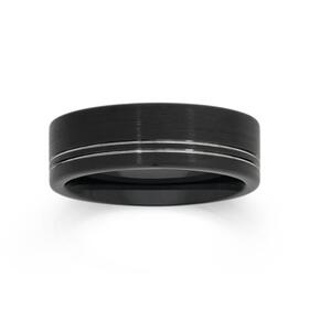 M%2BY+Tungsten+Carbide+Black+Two+Fine+Lines+Men%26%23039%3Bs+Ring