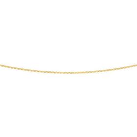 9ct-Gold-42cm-Solid-Curb-Chain on sale