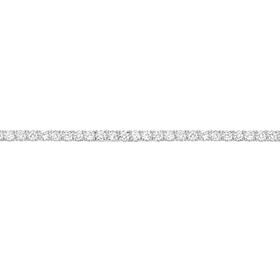 Sterling-Silver-185cm-4mm-Cubic-Zirconia-Claw-Tennis-Bracelet on sale