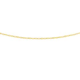 9ct-Gold-42cm-Fancy-Diamond-Cut-Mirror-Chain on sale