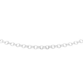 Sterling+Silver+45cm+Round+Belcher+Chain