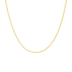 9ct-Gold-45cm-Fine-Belcher-Chain on sale