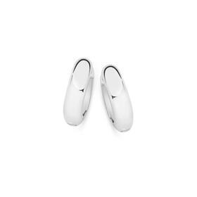 Silver-4x14mm-Domed-Round-Solid-Huggies on sale