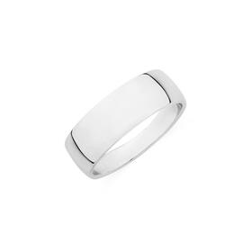 Silver-8mm-Comfort-Curve-Band on sale