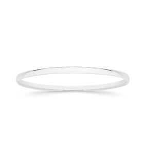 Silver-4x64mm-Solid-Domed-Bangle on sale