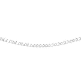 Sterling-Silver-50cm-Concave-Dia-Cut-Curb-Chain on sale