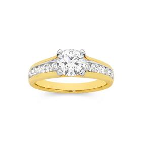 Alora-14ct-Gold-Lab-Grown-Diamond-Ring on sale