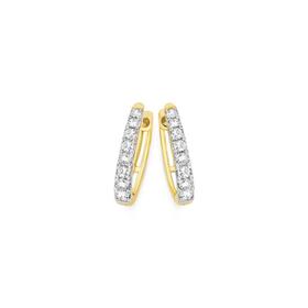Alora-10ct-Gold-20-Points-TW-Lab-Grown-Diamond-Huggie-Earrings on sale