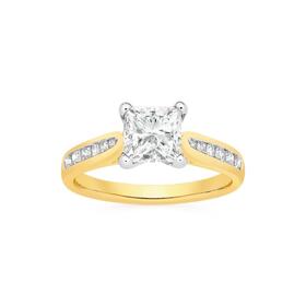 Alora-14ct-Gold-175-Carats-TW-Lab-Grown-Diamond-Shoulder-Solitaire-Ring on sale