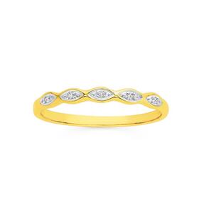 9ct-Gold-Diamond-Ring on sale