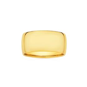 9ct-Gold-Wide-Dress-Ring on sale