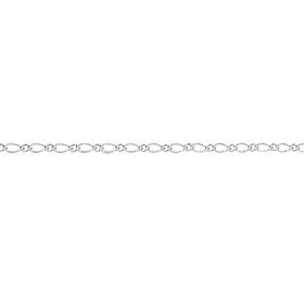 Sterling-Silver-19cm-11-Figaro-Bracelet on sale