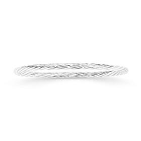 Sterling-Silver-4x65mm-Hollow-Twist-Bangle on sale