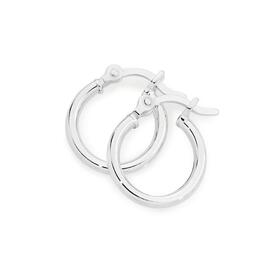 Sterling+Silver+2x10+Polished+Tube+Hoops