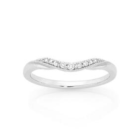 9ct-White-Gold-Diamond-Curved-Band on sale