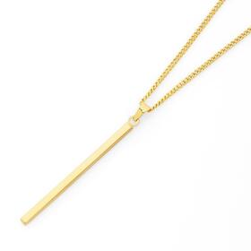 9ct-Gold-Long-Vertical-Bar-Pendant on sale