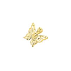 9ct-Gold-Lace-Butterfly-Pendant on sale