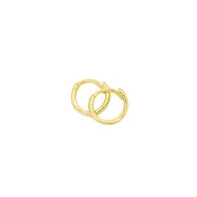 9ct-Gold-15x7mm-Fine-Polished-Huggie-Earrings on sale