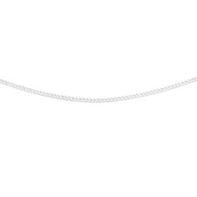 Sterling+Silver+50cm+Dia-Cut+Italian+Curb+Chain
