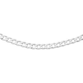 Sterling+Silver+60cm+Solid+Curb+Gents+Chain