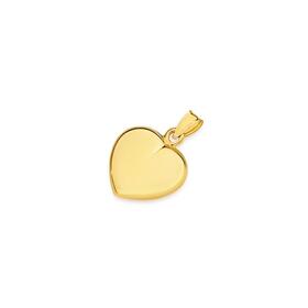 9ct-Gold-Heart-Pendant on sale
