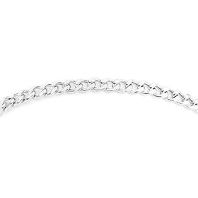 Sterling-Silver-19cm-Hollow-Medium-Curb-Bracelet on sale