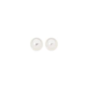 9ct-Gold-6mm-Fresh-Water-Pearl-Button-Stud-Earrings on sale