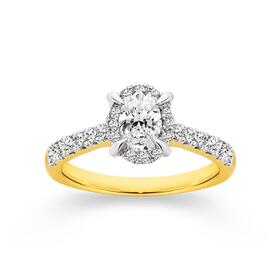 18ct+Gold+Diamond+Ring
