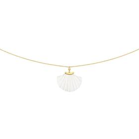 9ct-Gold-45cm-Mother-of-Pearl-Necklet on sale