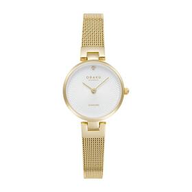 Obaku+Diamant+Petite+-+Gold+Ladies+Watch