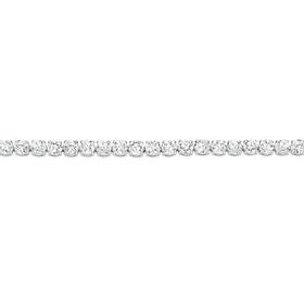 Sterling-Silver-185cm-5mm-Cubic-Zirconia-Tennis-Bracelet on sale