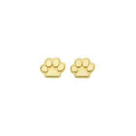 9ct-Dog-Paw-Studs-with-9ct-Silicon-Backs on sale