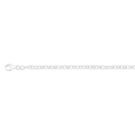 Silver-19cm-Round-Belcher-Bracelet on sale
