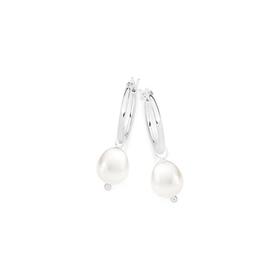 Silver+Pearl+on+15mm+Hoops
