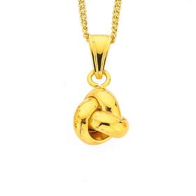 9ct-Gold-Knot-Pendant on sale