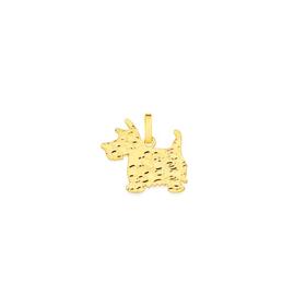 9ct-Gold-Scottie-Dog-Silhouette-Pendant on sale