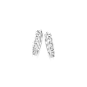 Silver+CZ+in+Channel+Huggies