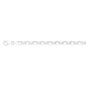 Sterling+Silver+19cm+Oval+Belcher+Bracelet