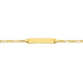 9ct-Gold-15cm-Solid-Fiagro-31-Identity-Bracelet on sale