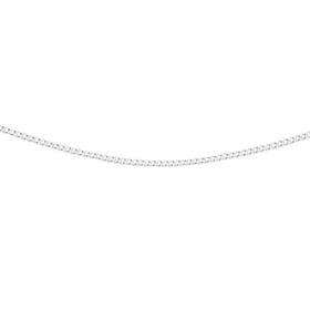 Sterling-Silver-50cm-Solid-Curb-Chain-Made-In-Italy on sale