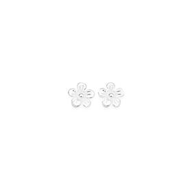 Sterling+Silver+Flower+Studs