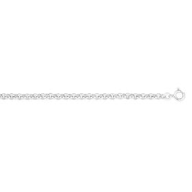 Silver+20cm+Fine+Belcher+Bracelet