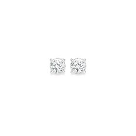 Alora-10ct-Gold-Lab-Grown-Diamond-Stud-Earrings on sale