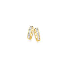Alora-10ct-Gold-Lab-Grown-Diamond-Channel-Set-Huggie-Earrings on sale