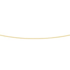 9ct+Gold+45cm+Solid+Trace+Chain
