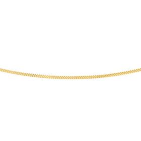 9ct+Gold+50cm+Solid+Curb+Chain
