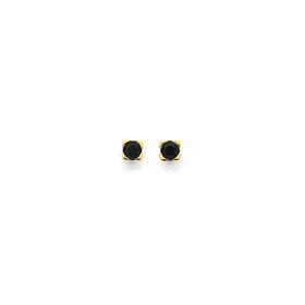 9ct-Gold-Sapphire-Stud-Earrings on sale