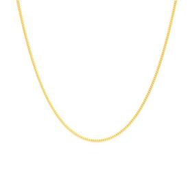 9ct-Gold-55cm-Solid-Curb-Chain on sale