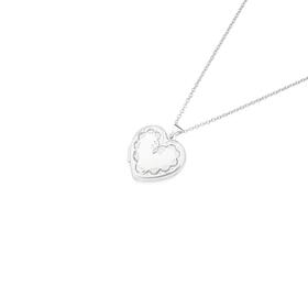 Silver-Puff-21mm-Heart-Locket on sale