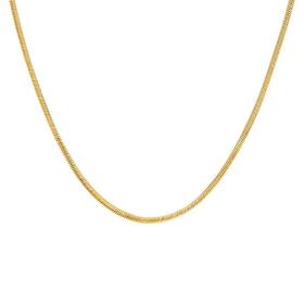 9ct-Gold-50cm-Solid-Snake-Chain on sale
